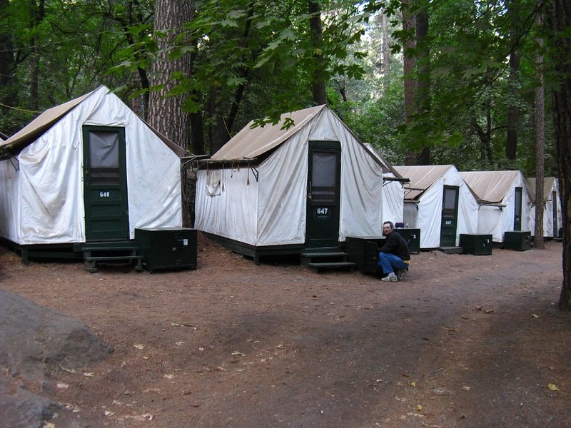 Curry Village Heated Tents