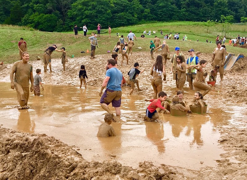 Mudfest Madness. No Clean Clothes Allowed! 9 Mudfest