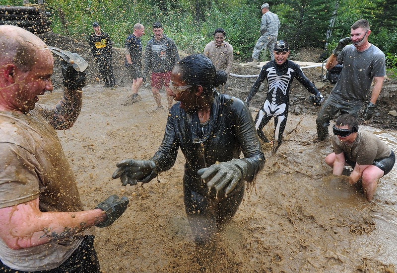 Mudfest Madness. No Clean Clothes Allowed! 8 Mudfest